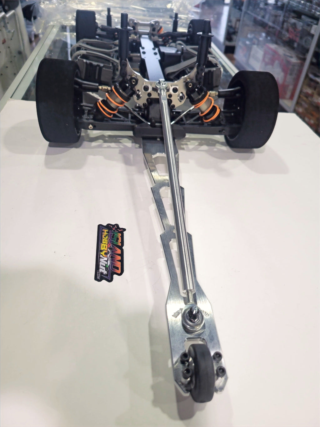 IRonManRc HOBAO VTE2 / VT "12 GAUGE "  Wheelie Bar Drag Racing Beast
