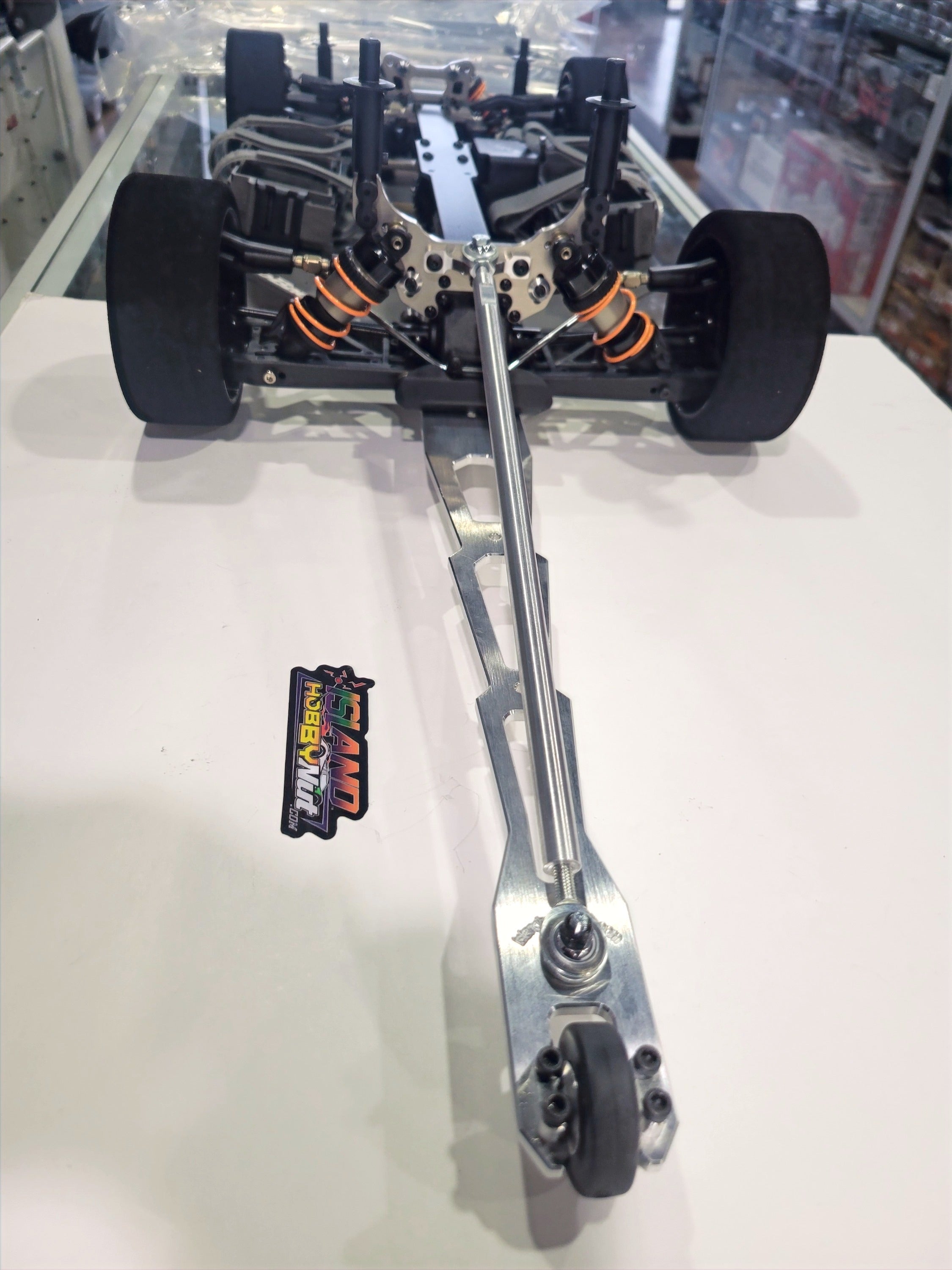IRonManRc HOBAO VTE2 / VT "12 GAUGE "  Wheelie Bar Drag Racing Beast