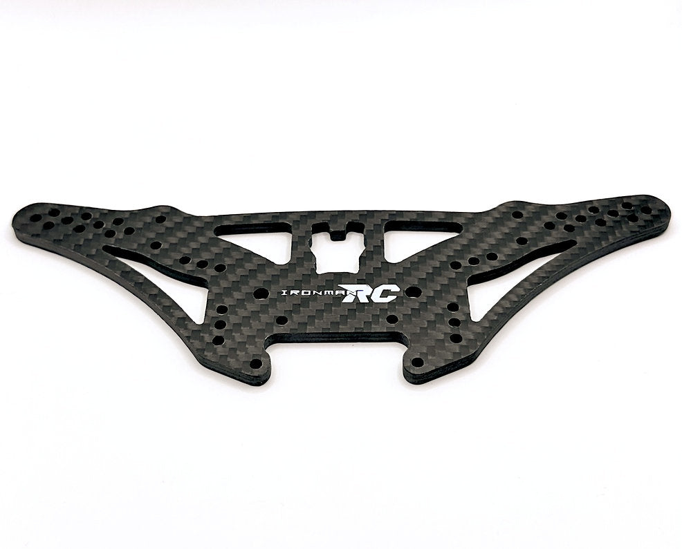 IRonManRc HOBAO VTE2 VTE CARBON FIBER REAR WIDE SHOCK TOWER