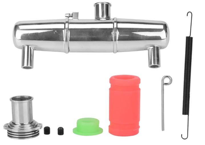 IRonManRc Universal Dual Rear Exhuast Tuned Pipe 1/10 1/8