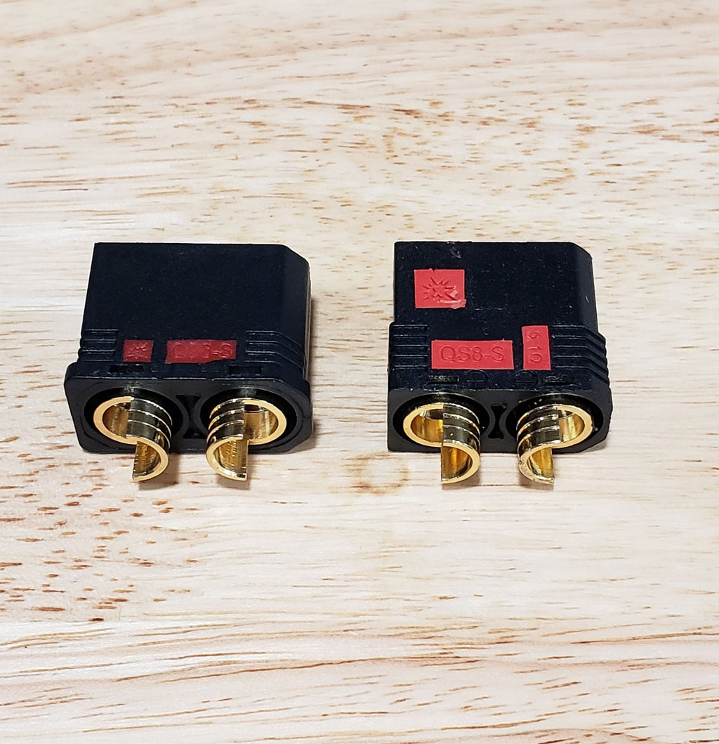 IRonManRc QS8 High Power Antispark Connectors 1 Male & 1 Female