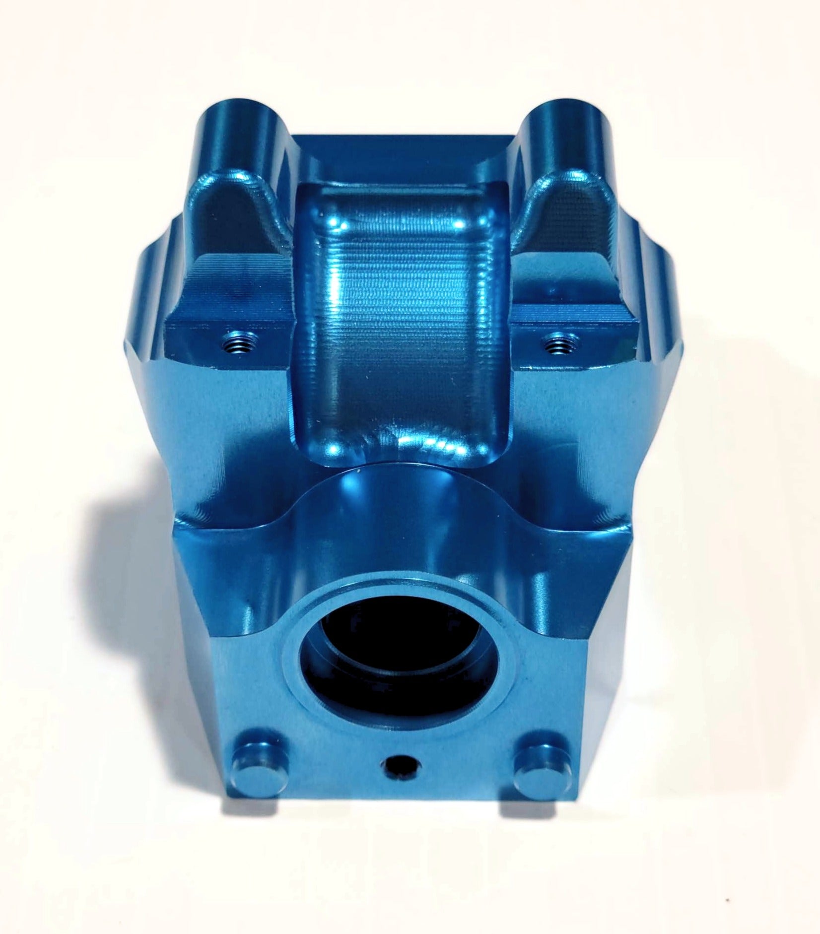 IRonManRc HOBAO VTE2 *FRONT ONLY* BLUE Aluminum Gear box case