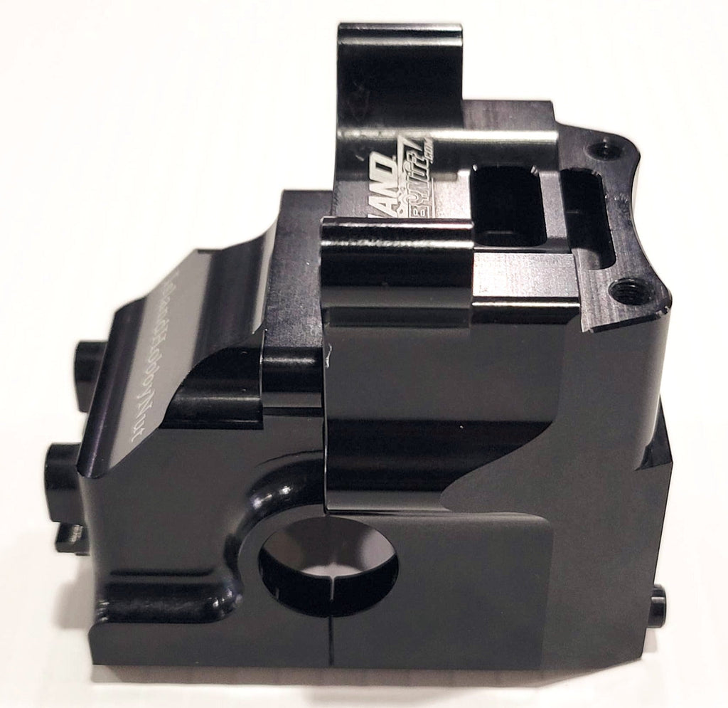 IRonManRc HOBAO VTE2 / VT *FRONT ONLY* Aluminum Gear box case ( BLACK )