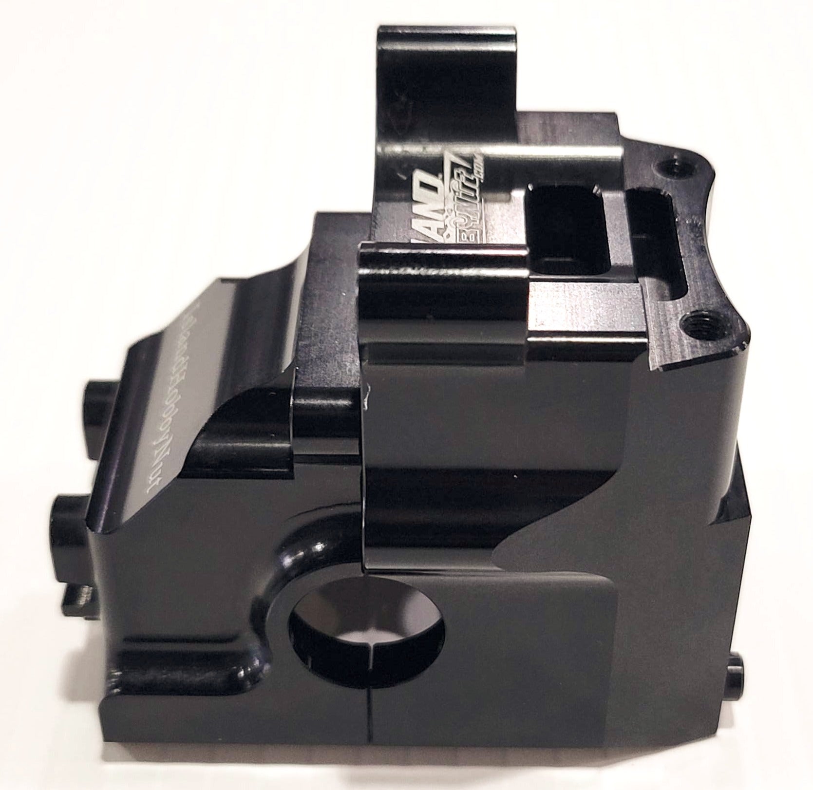 IRonManRc HOBAO VTE2 / VT *FRONT ONLY* Aluminum Gear box case ( BLACK )