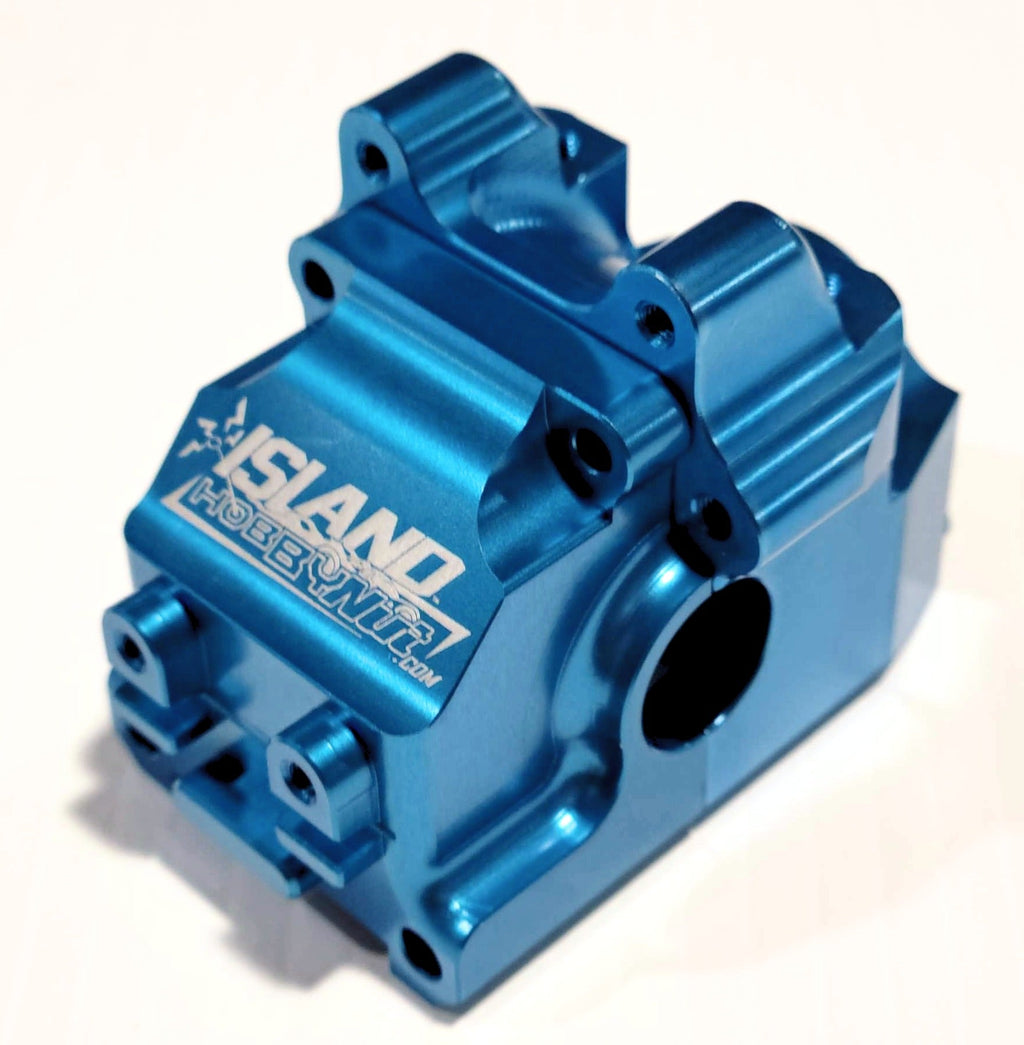 IRonManRc HOBAO VTE2 *FRONT ONLY* BLUE Aluminum Gear box case