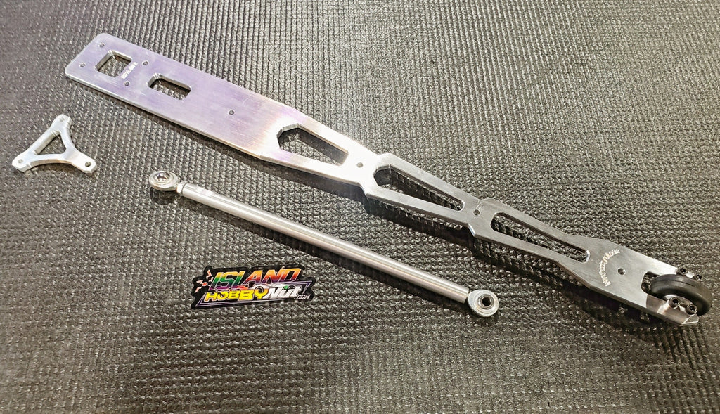 HOBAO GTB / GT "16 GAUGE " Aluminum Wheelie Bar Drag Racing Beast