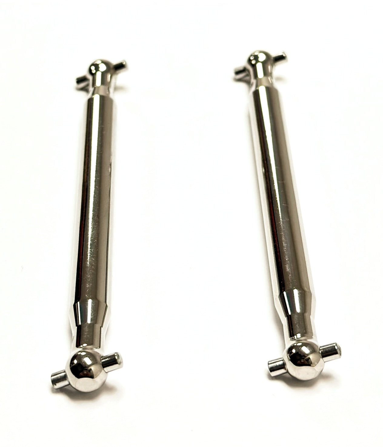 IRonManRc HOBAO REAR TITANIUM DRIVE SHAFTS 8MM * DRAG RACING *