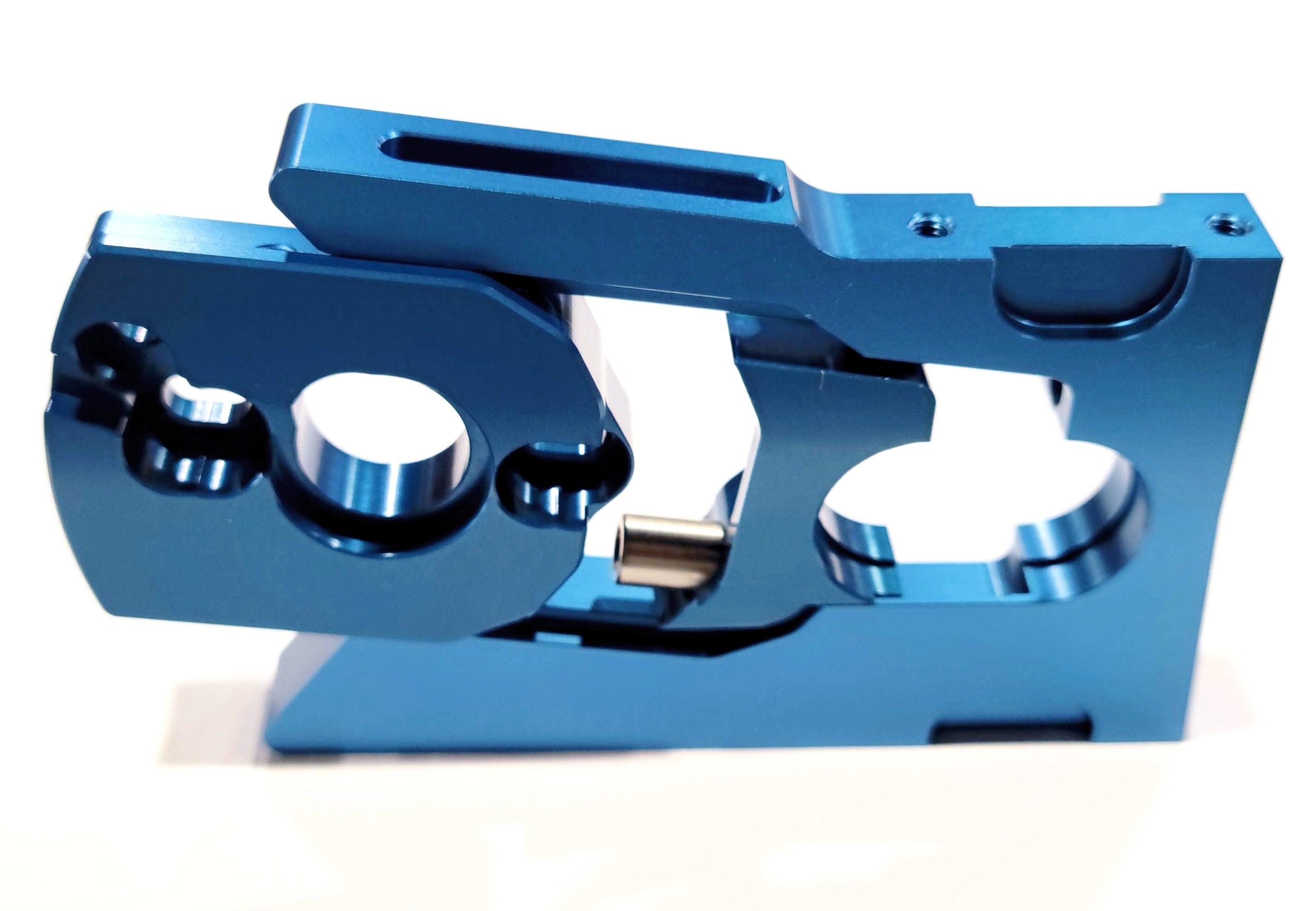 IRonManRc Arrma Candy Blue Motor Mount 25mm & 30mm Slider