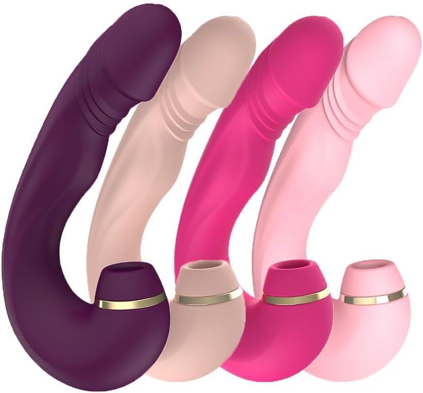 VerdeSuction L-Shaped Suction Vibrator 10 Modes Tapping Waterproof