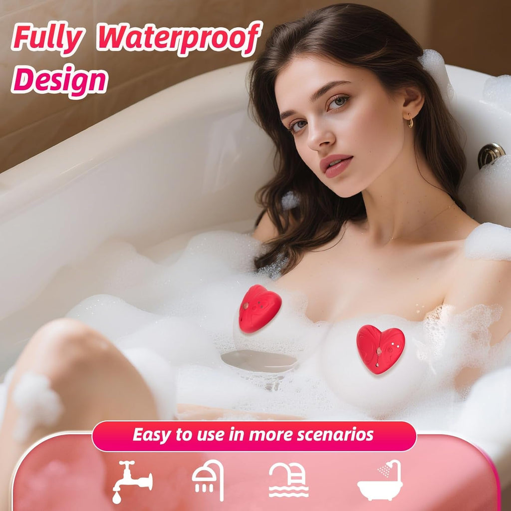 ButterflyX Remote Nipple Clamps Vibrator 10 Modes