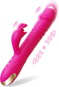 CoreThrust Thrusting Rabbit Vibrator 3 Thrust 10 Modes Silicone