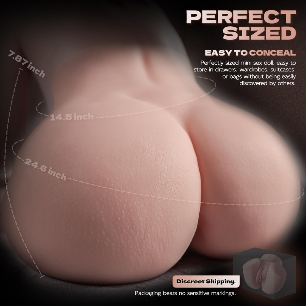 CoreLite Portable Sex Doll Torso 5.8LB | Dual Channel Design