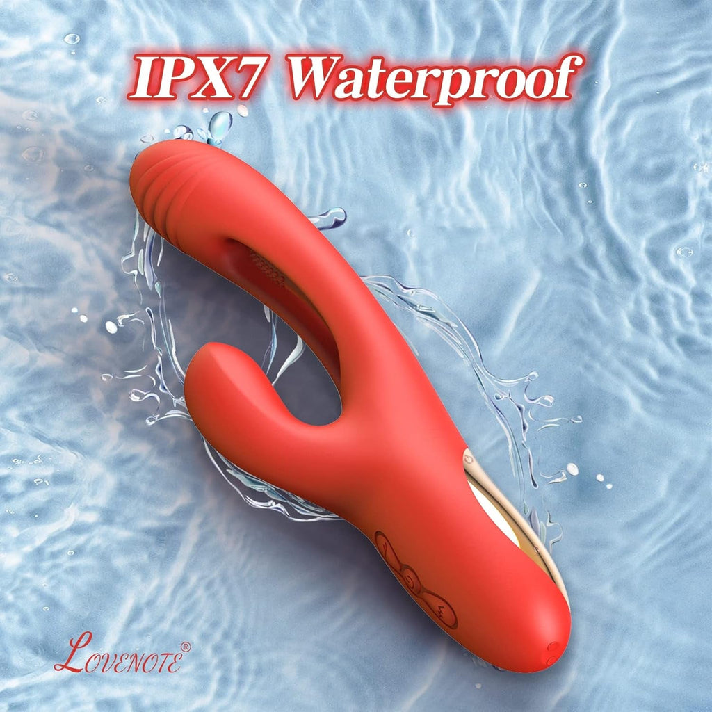 FlexiPulseX 3-in-1 Rabbit Vibrator 7 Flapping Modes Waterproof