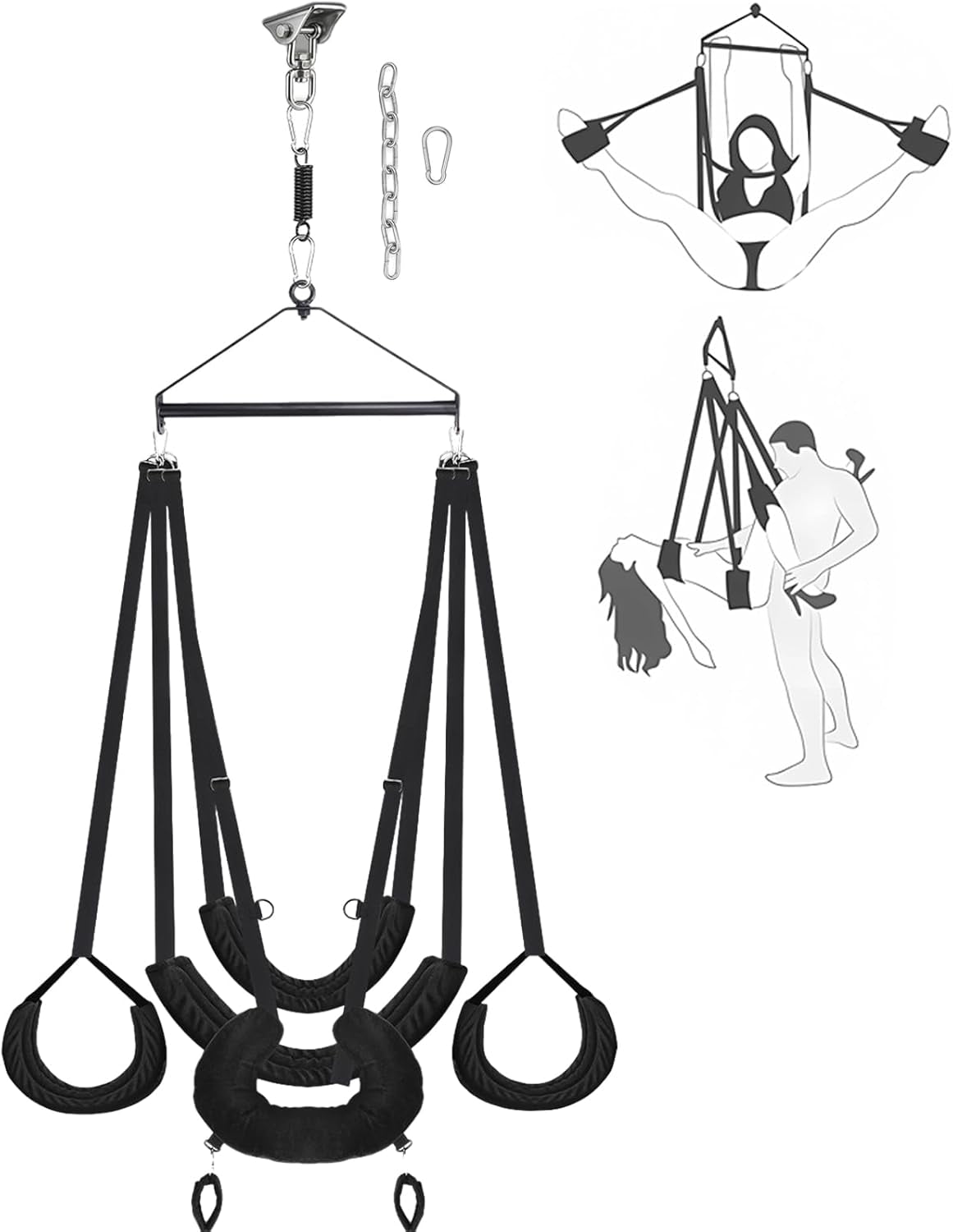 OrbitLux 360° Adjustable Ceiling Sex Swing