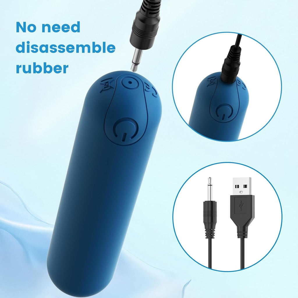 CoreRelief Mini Bullet Vibrator Waterproof Quiet Silicone
