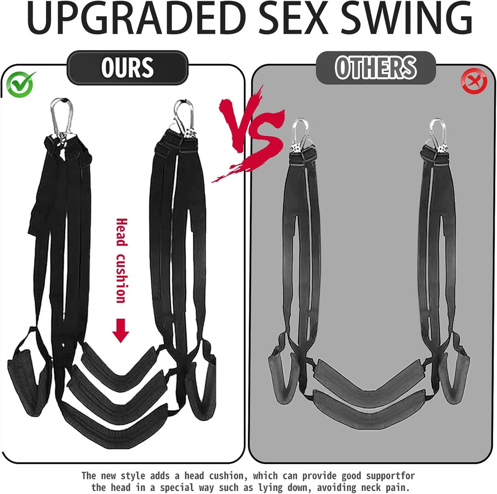 AeroBond Heavy Duty Sex Swing 350lb Adjustable