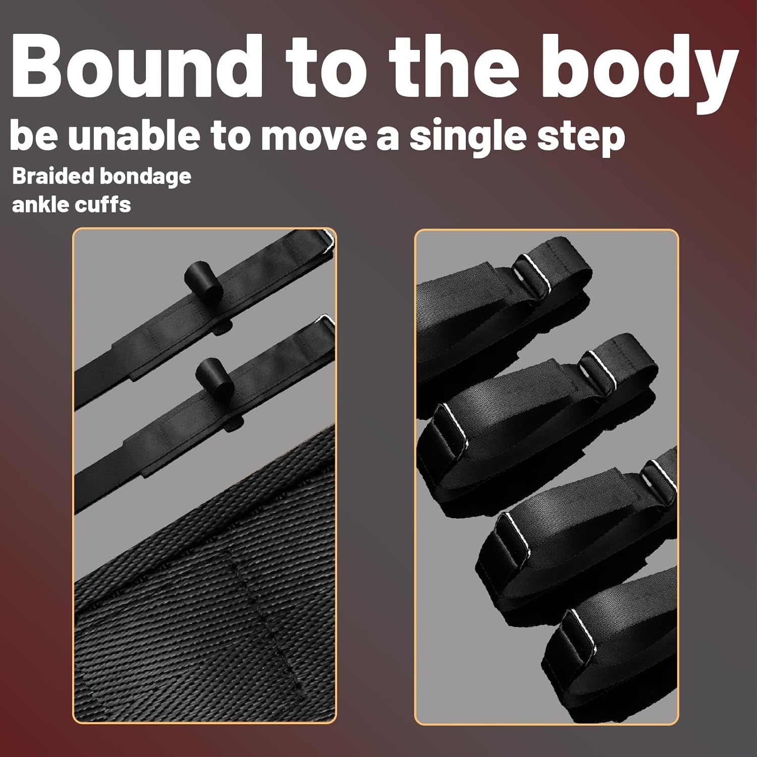 DominusBond Adjustable BDSM Sex Chair with Restraints