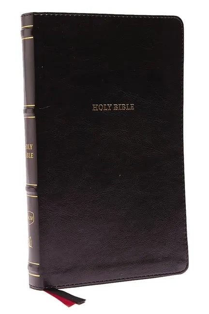 Nkjv, Thinline Bible, Leathersoft, Black, Red Letter Edition, Comfort Print: Holy Bible, New King James Version - Imitation Leather