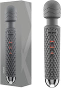 PrismWave Wand Vibrator 20 Patterns 8 Speeds Rechargeable