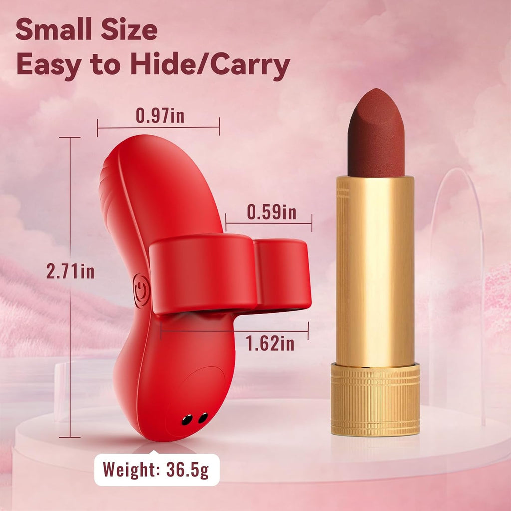 GripPulse Finger Vibrator 10 Modes IPX7 Waterproof Mini
