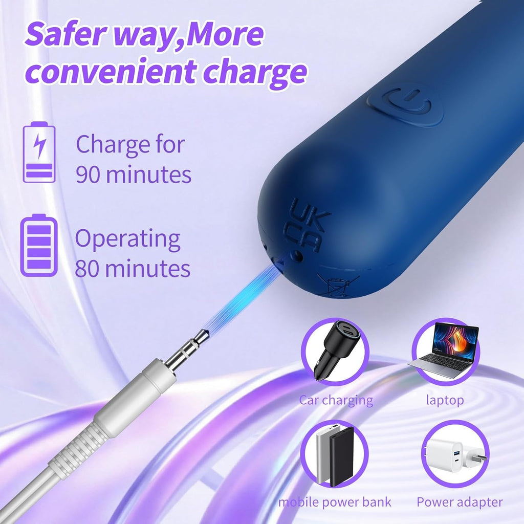SilkCore Mini Bullet Vibrator 10 Modes Waterproof Rechargeable