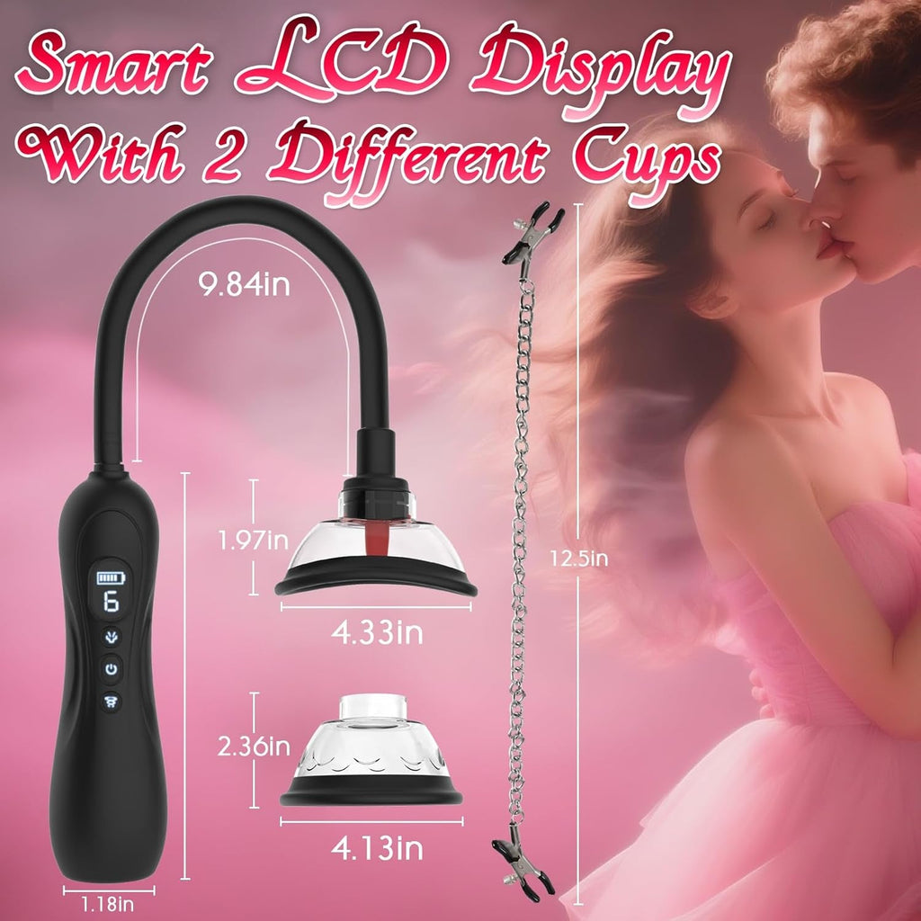 LuxePulse Electric Pussy Pump 6 Suction 9 Modes