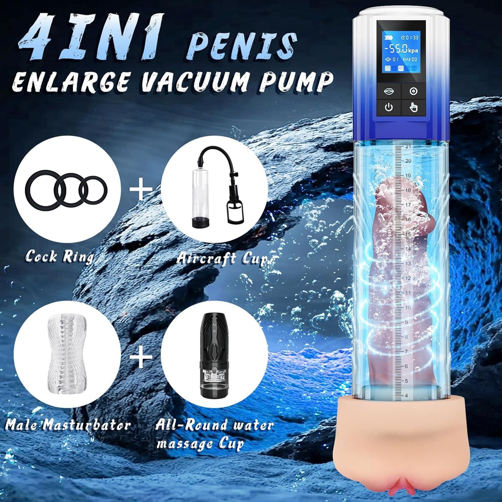 UltraCore Electric Penis Pump 6 Suction LCD Display