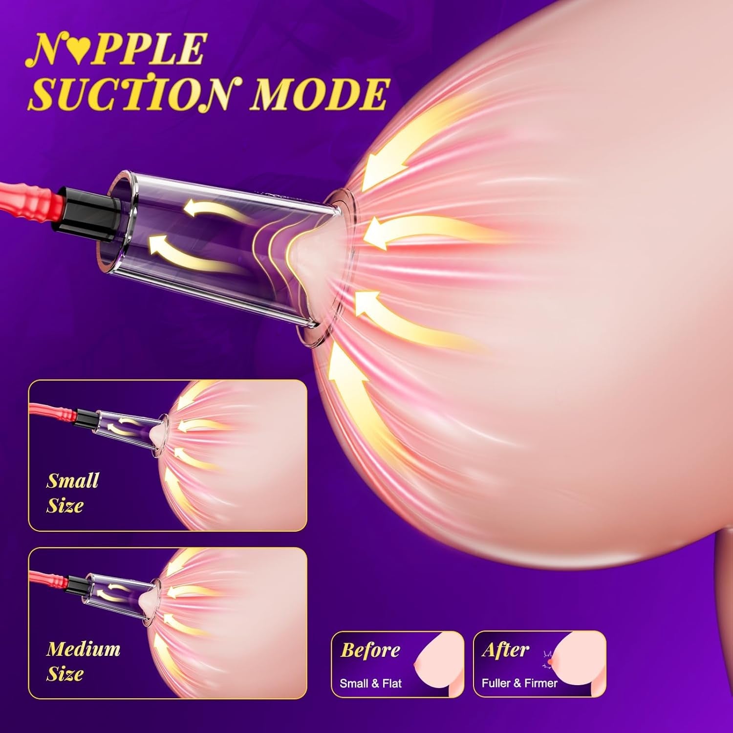 VelvetAura Electric Rose Pussy Pump 3 Levels
