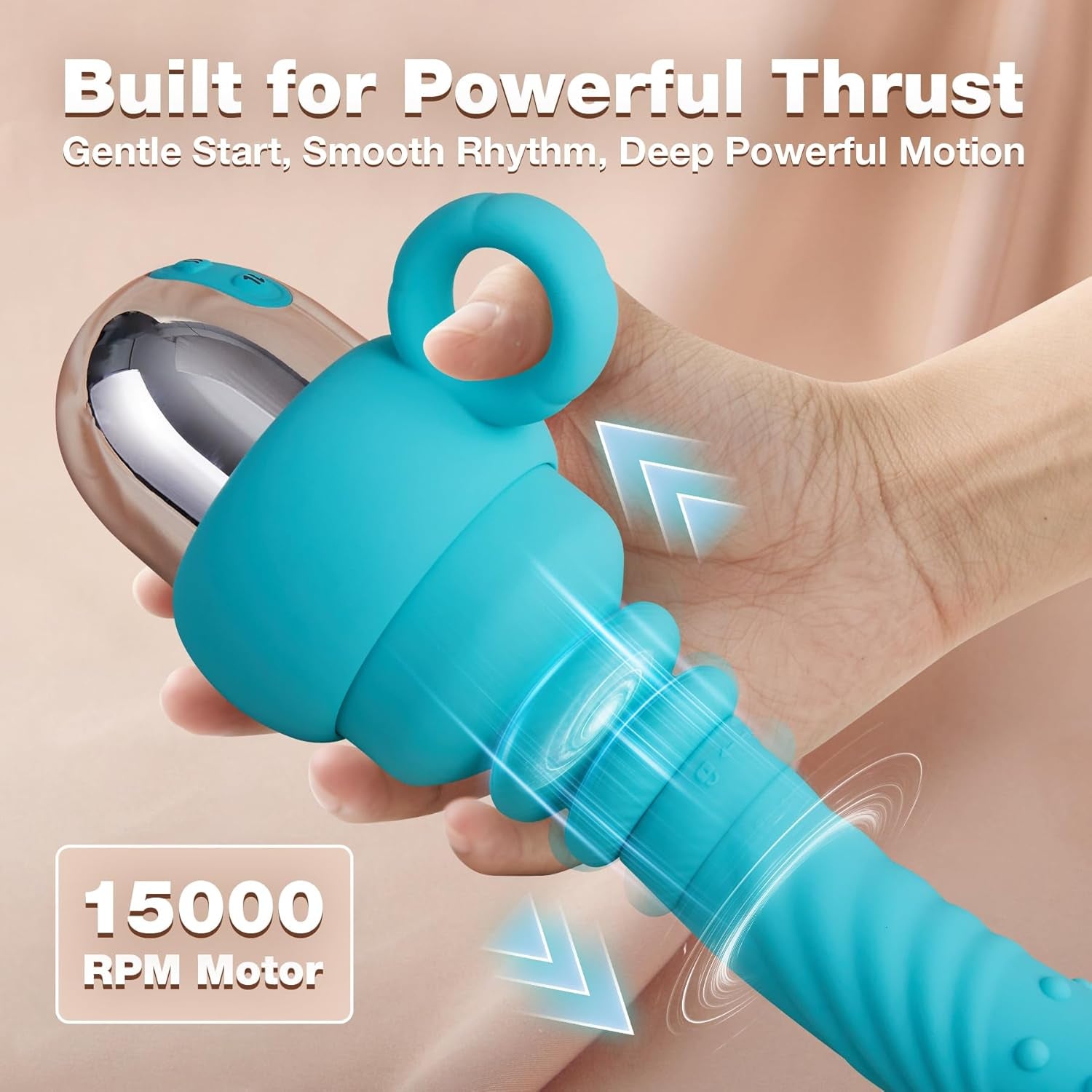 PulseRide Portable Thrusting Dildo with App Control