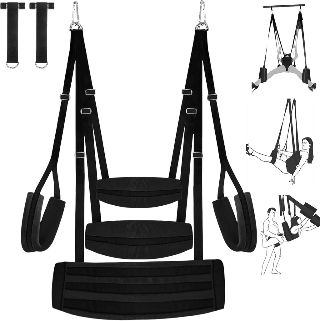 TitanLuxe Heavy Duty 800lb Sex Swing Adjustable