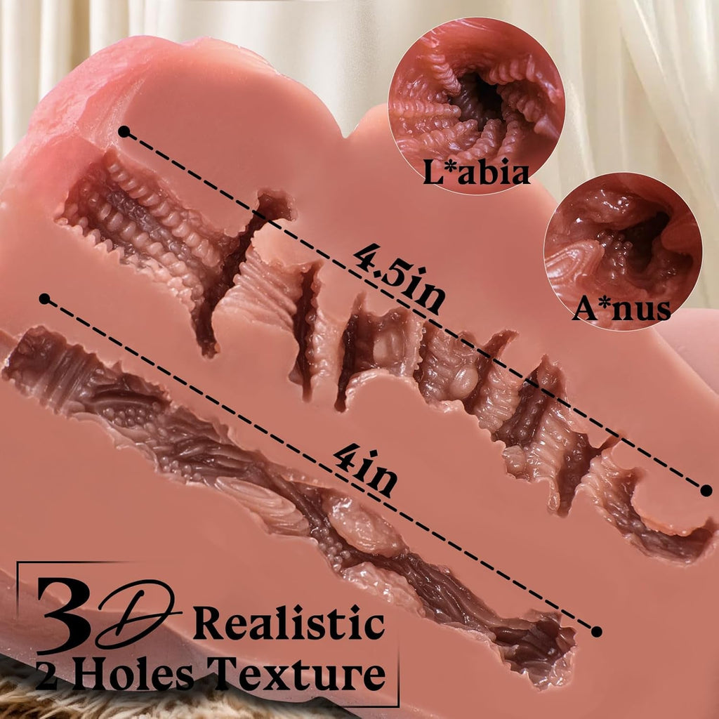 CurveLite 3.3LB Portable Dual Channel Torso Sex Doll