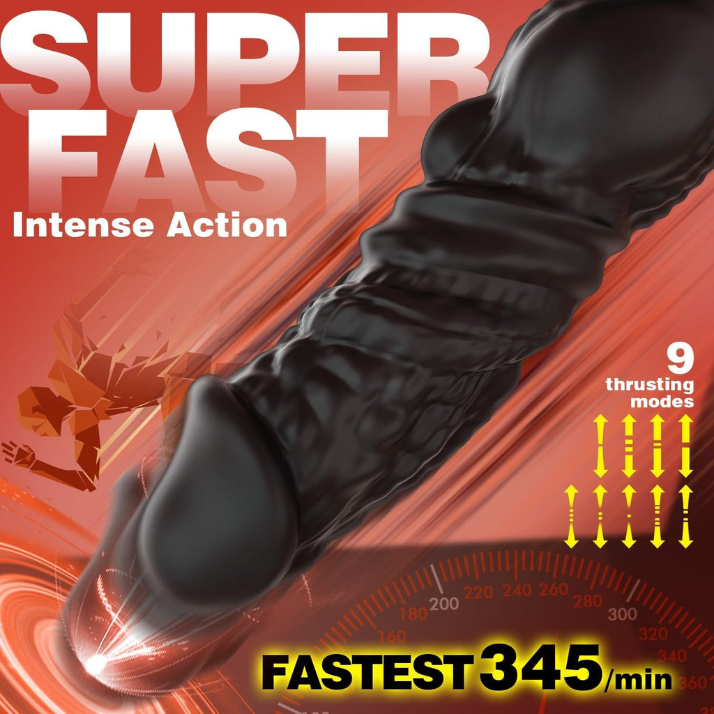 HyperThrust Thrusting Prostate Massager Cock Ring 9 Modes App Remote