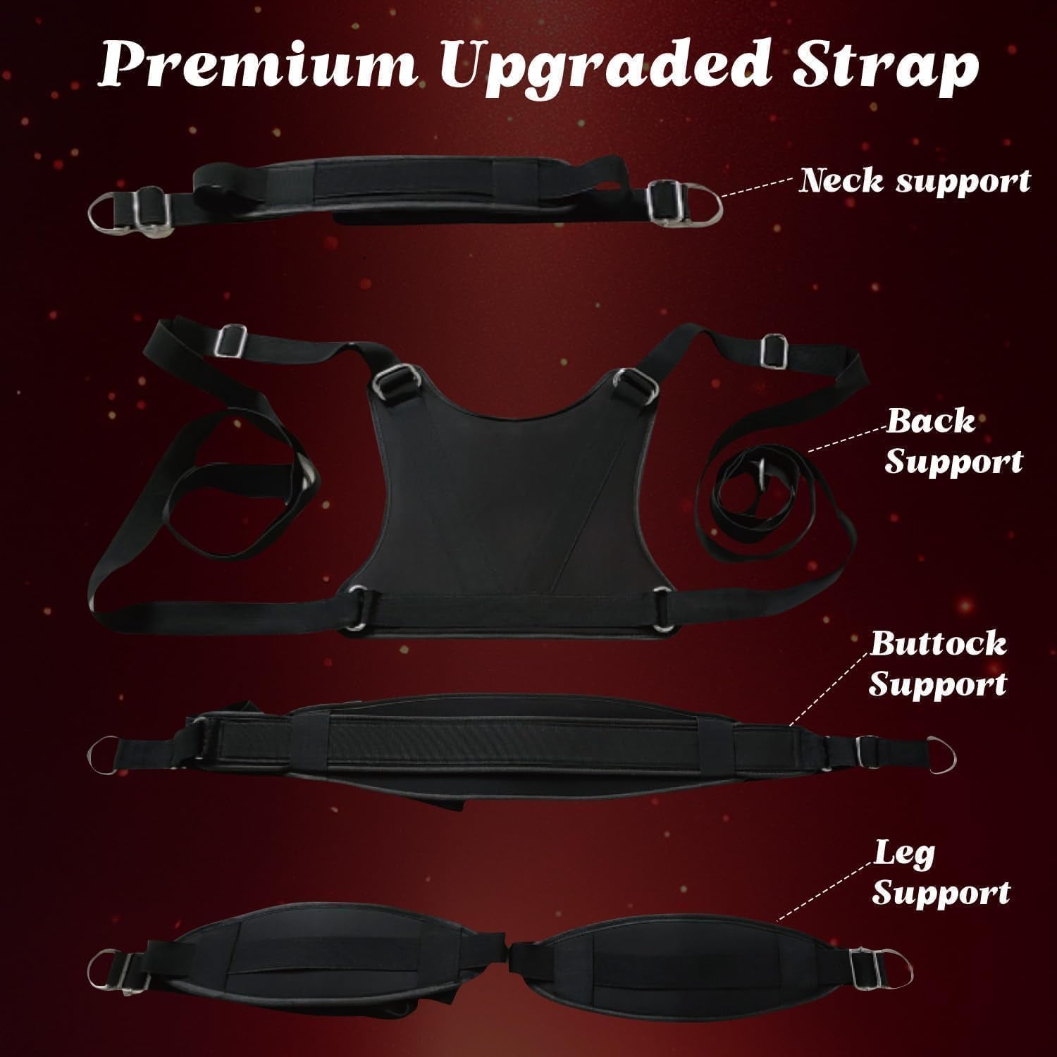 TitanFrame Freestanding Sex Swing Frame 800lb Adjustable