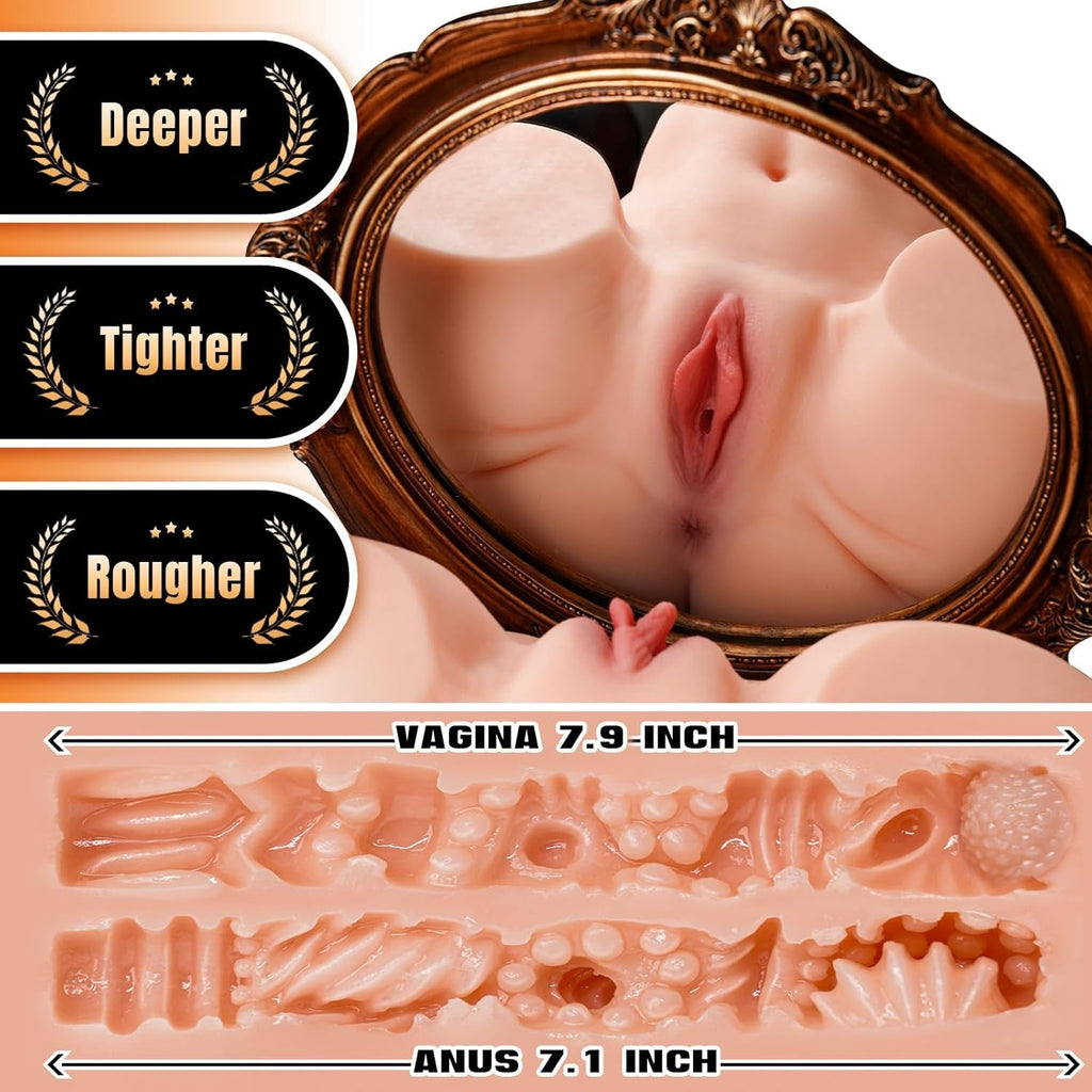 MassCurve BBW Sex Doll Torso 36LB Dual Channel