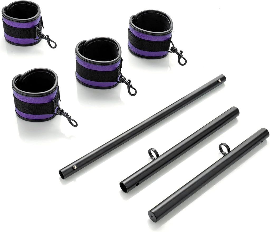 MidnightViolet Black Purple Adjustable Spreader Bar