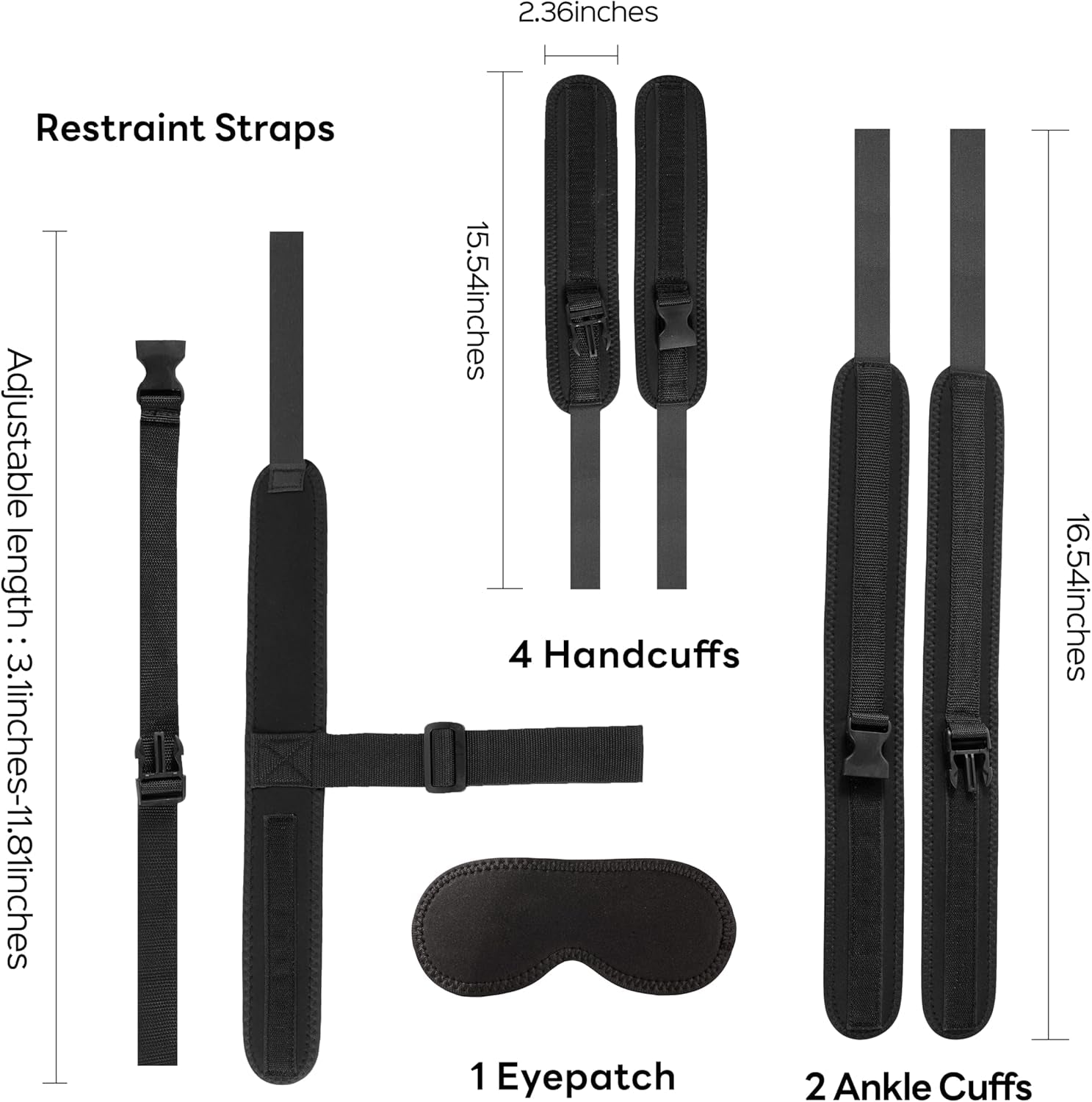 VersaLock Neck to Wrist Sling BDSM Restraint Kit