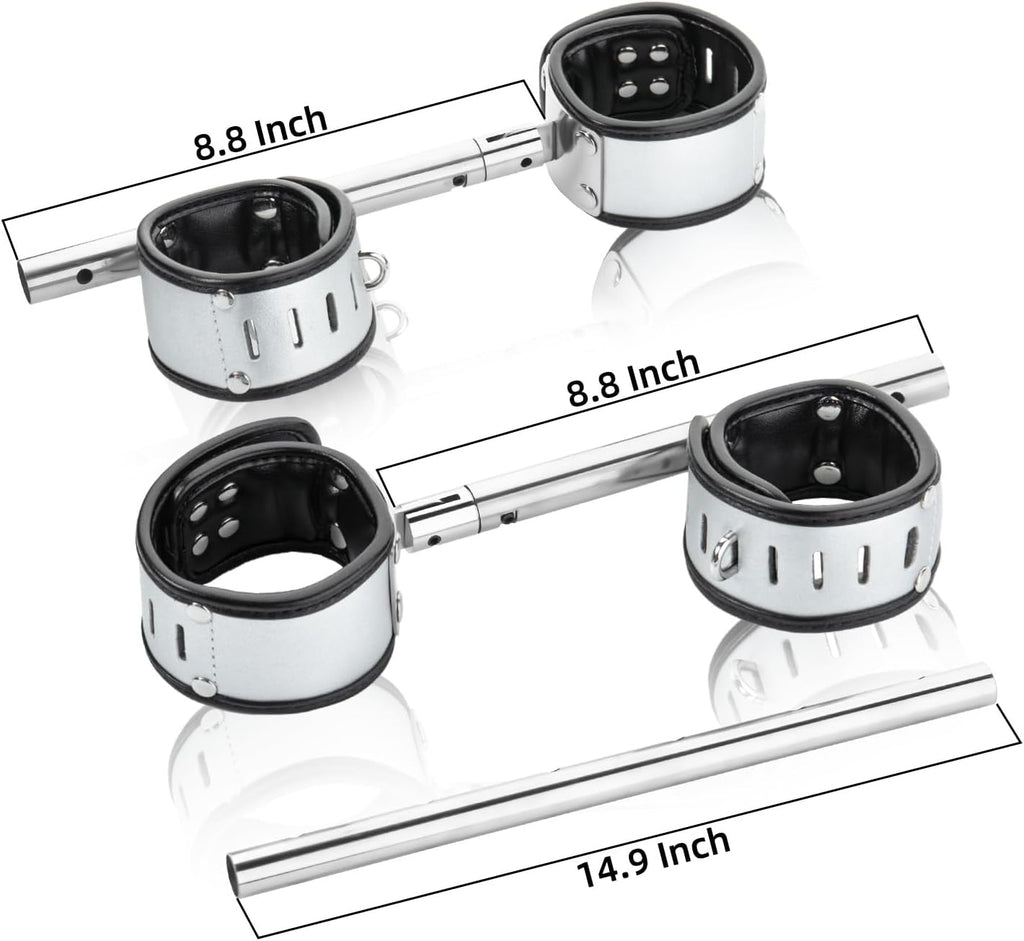 PivotLock Lockable Swivel Spreader Bar with Cuffs