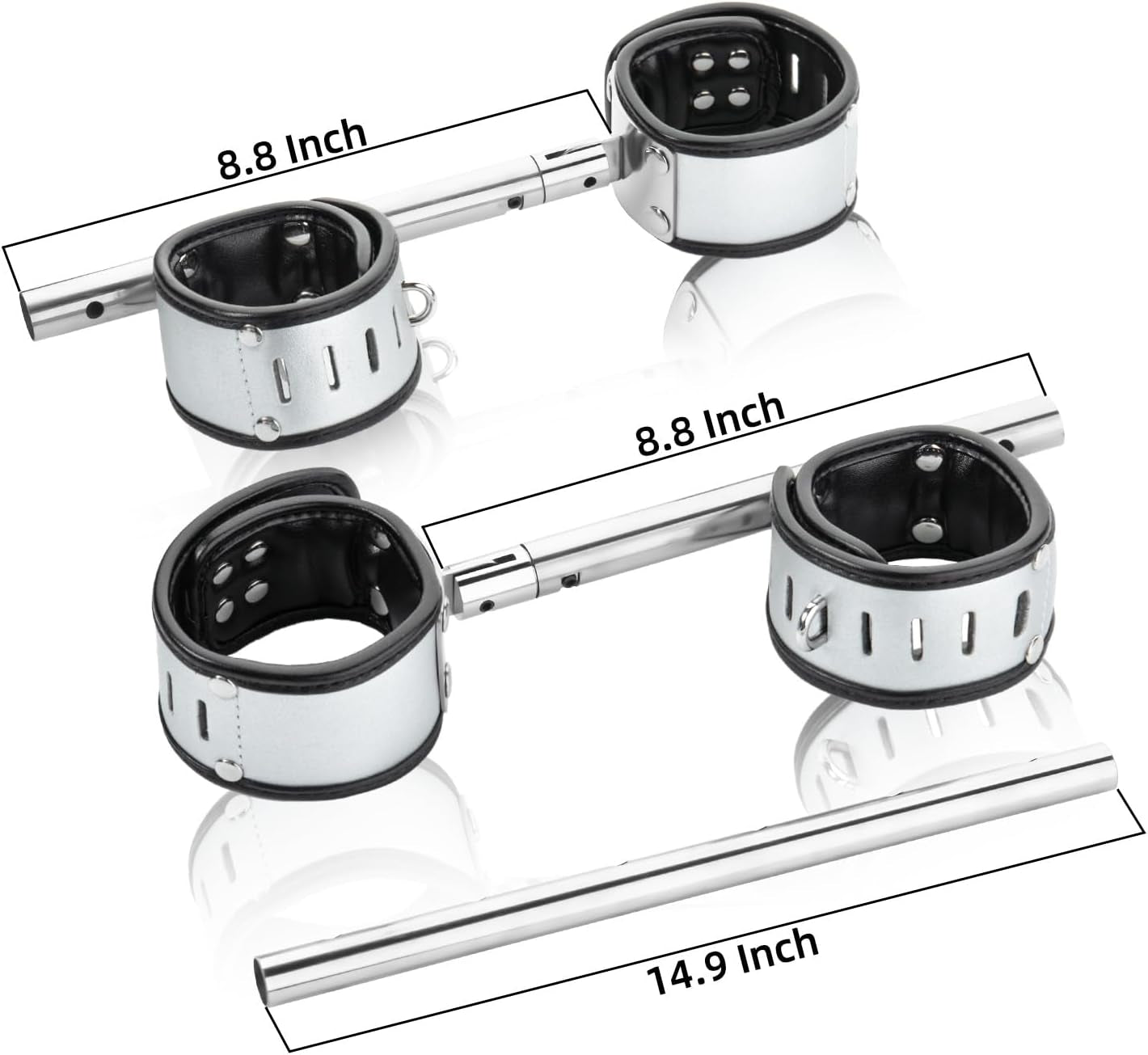 PivotLock Lockable Swivel Spreader Bar with Cuffs