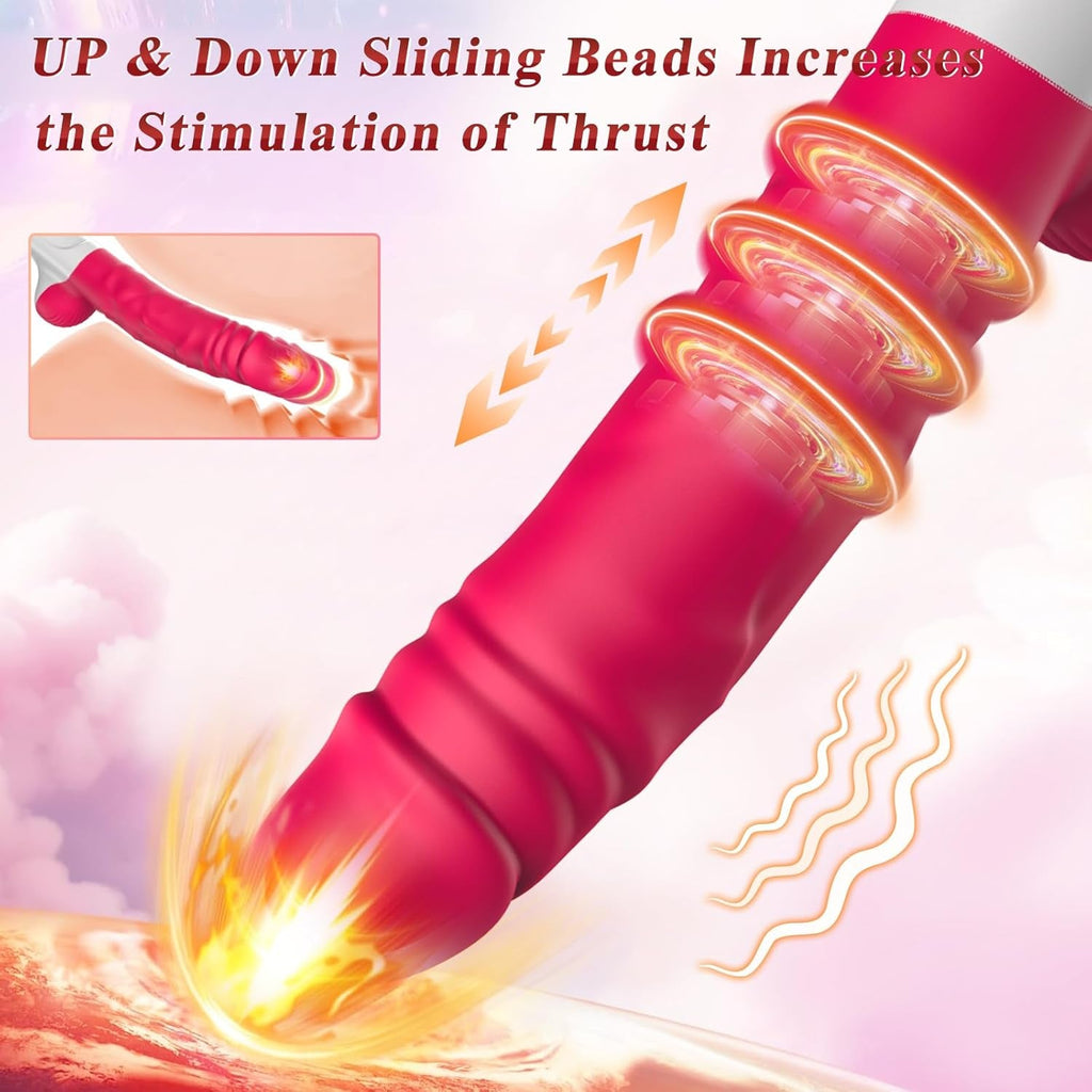 GlideCore 2-in-1 Thrusting Dildo Sex Machine