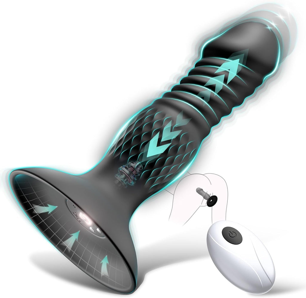 ThrustLuxe Remote Thrusting Anal Plug Vibrator