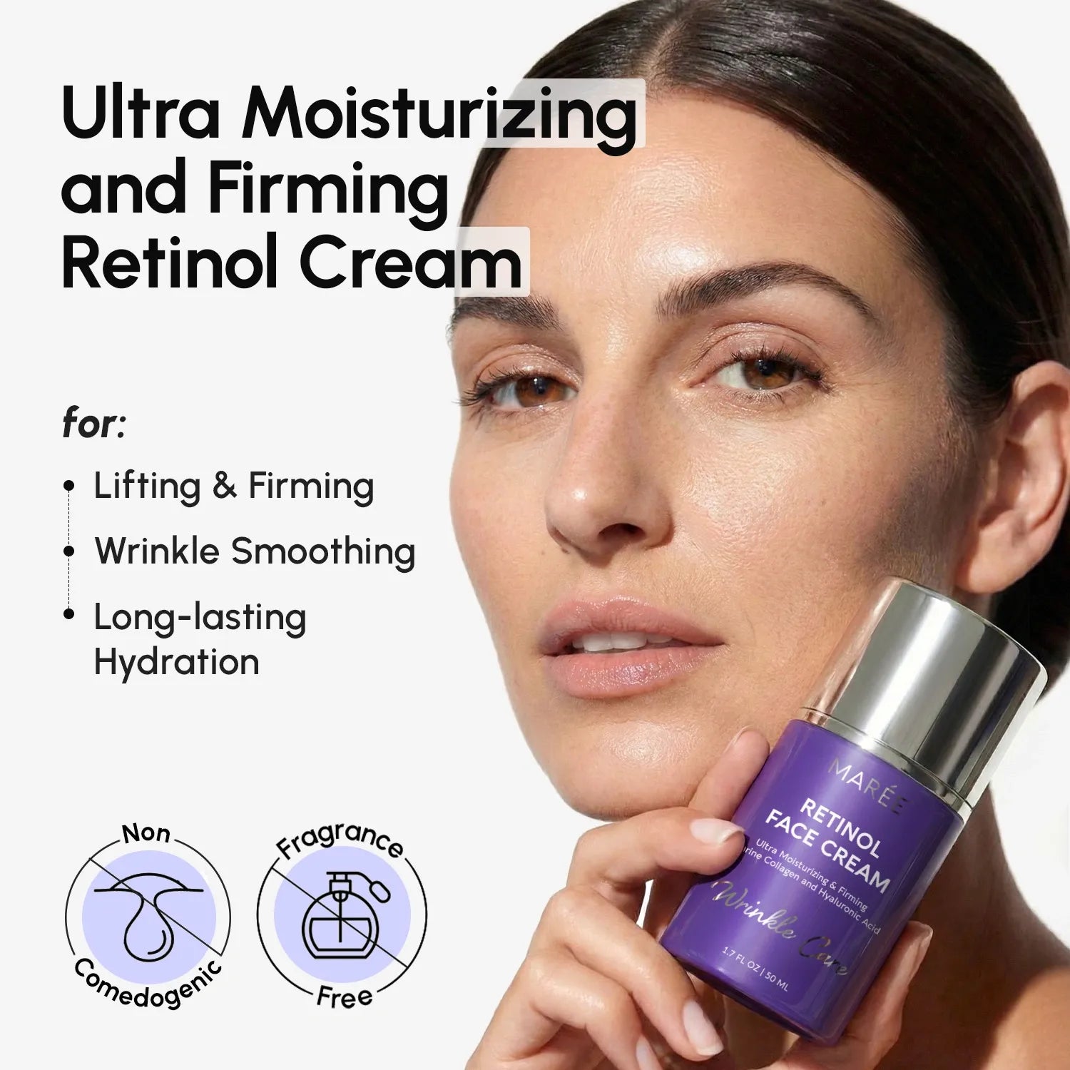 Crema Facial Reafirmante y Lifting con Retinol