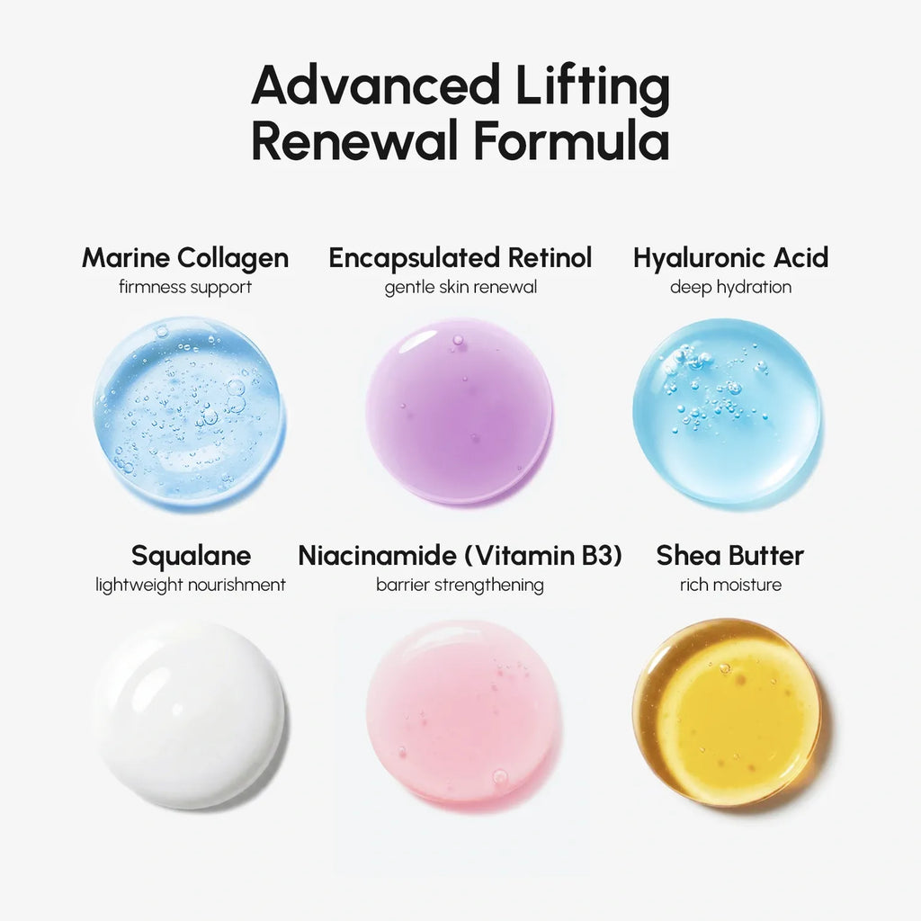 Crema Facial Reafirmante y Lifting con Retinol