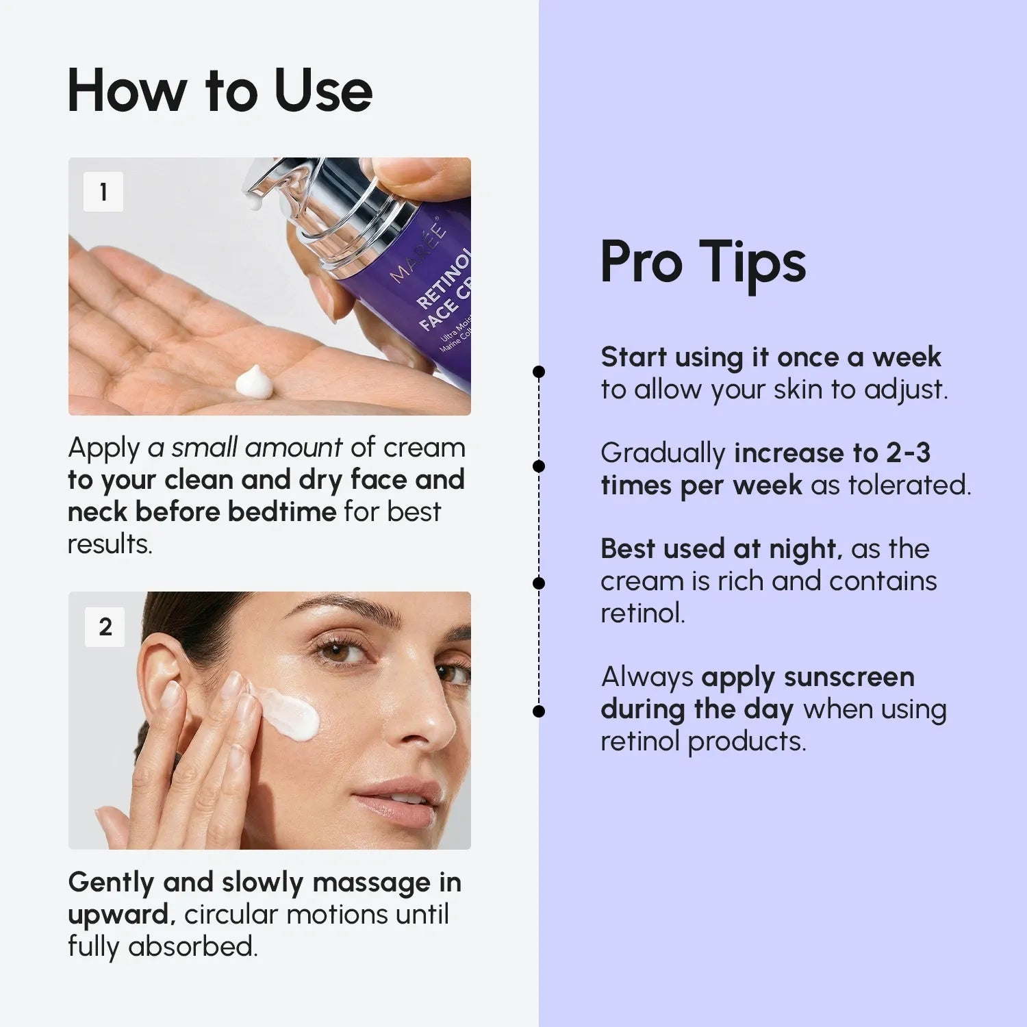 Crema Facial Reafirmante y Lifting con Retinol