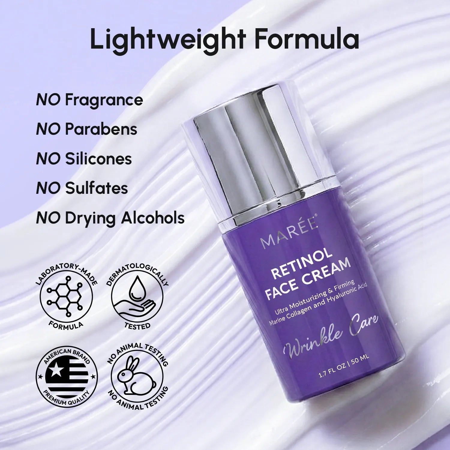 Crema Facial Reafirmante y Lifting con Retinol