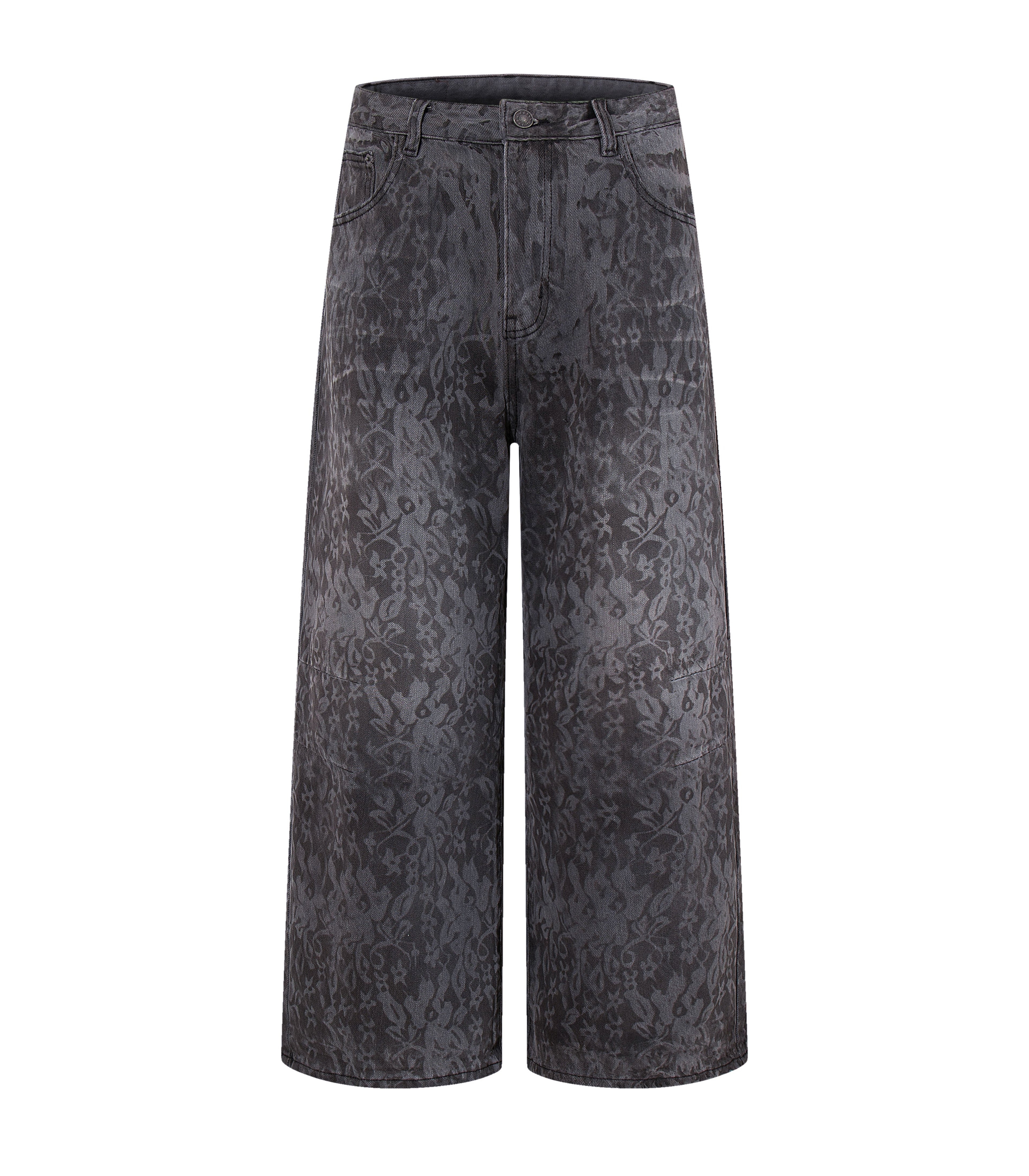 NOIR FLORAL DENIM