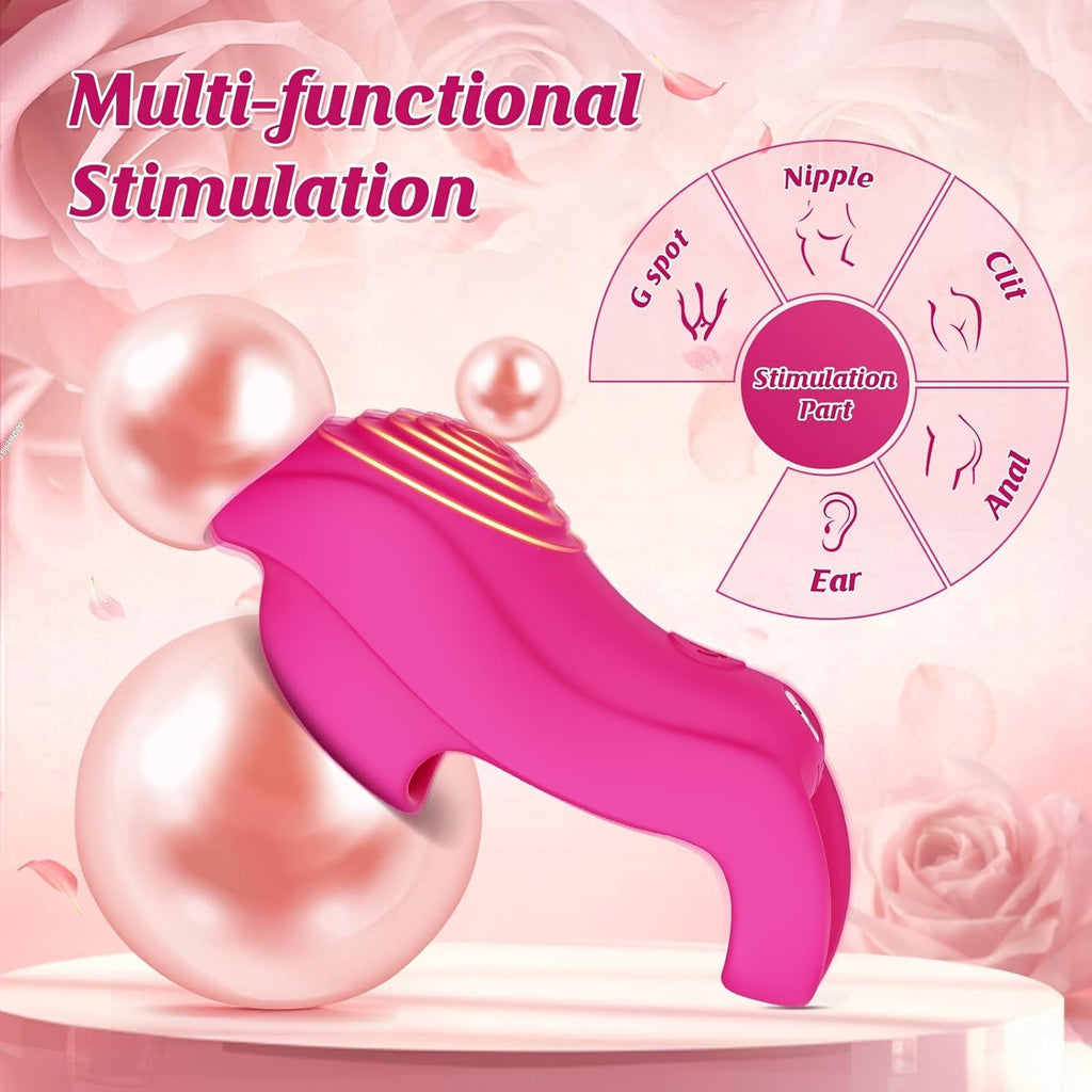 LinkVibe App Finger Vibrator 9 Modes Quiet Waterproof