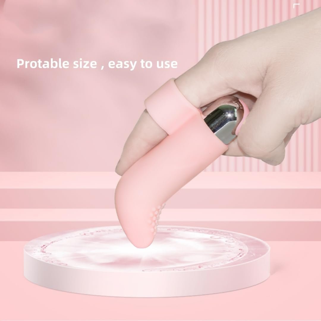 HydraPulse Finger Vibrator 10 Modes IPX7 Waterproof USB