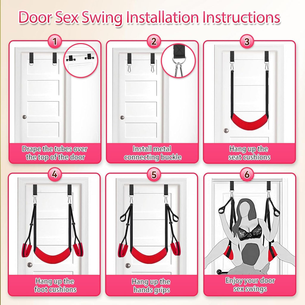 ShadowLift Adjustable BDSM Door Swing for Couples