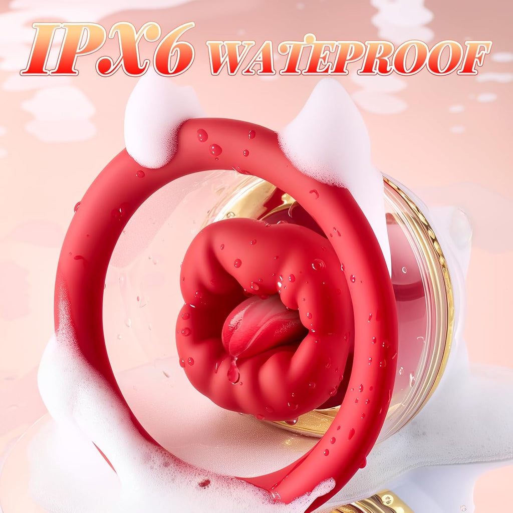 FloriqueX AI Rose Vibrator 9 Vibration 3 Suction Modes
