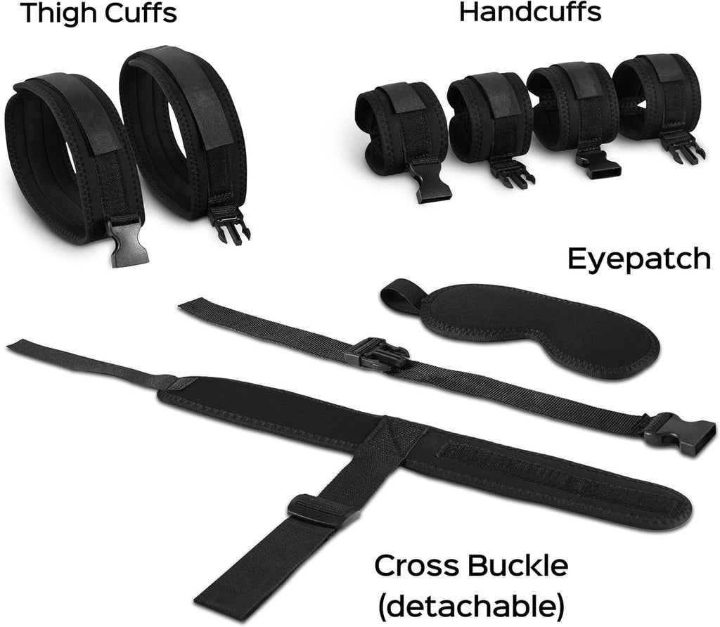 VersaLock Neck to Wrist Sling BDSM Restraint Kit